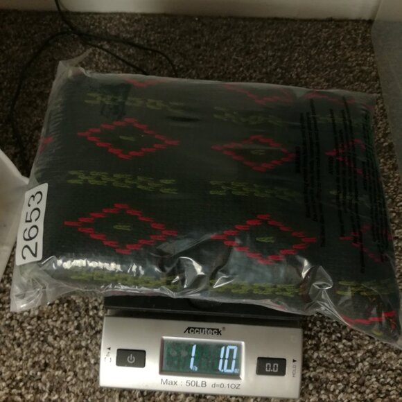 Vintage Ski Sweater Palmett Norwegian Wool Geometric Unisex Small 1960s 70s - Picture 8 of 8